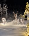 Kerstdecoratie voor buiten LED-verlichting zwart 70 cm NARUSKA_846068