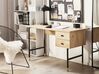 2 Drawer Home Office Desk 120 x 60 cm Light Wood ABILEN_791846