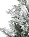 Künstlicher Weihnachtsbaum schneebedeckt 210 cm weiß BRISCO_832234