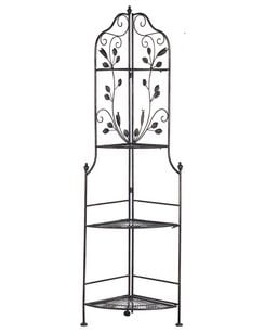 Kulmahylly musta metalli SIDERNO Kulmahylly musta metalli SIDERNO