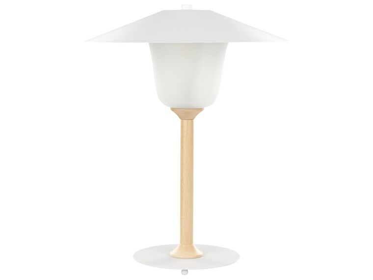 Wooden Table Lamp White MOPPY_873188