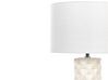 Lámpara de mesa de cerámica beige/blanco 49 cm BALONNE_822870