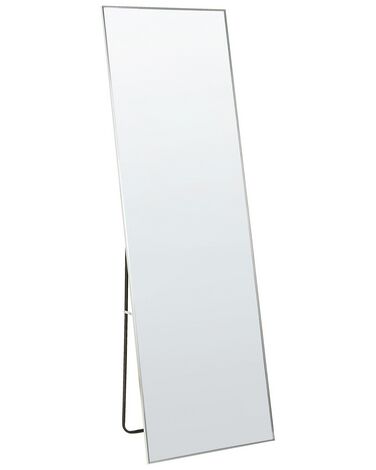 Staande spiegel zilver 50 x 156 cm BEAUVAIS