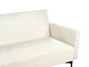 Boucle Sofa Bed Off-White LUCAN_914813
