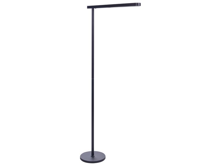 Metal LED Office Floor Lamp Black PERSEUS_869618