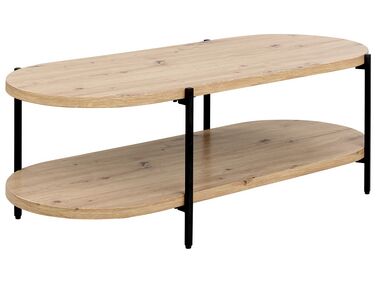 Table basse en bois clair BALINGER