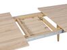 Rozkladací jedálenský stôl 180/210 x 90 cm svetlé drevo HAGA_786567