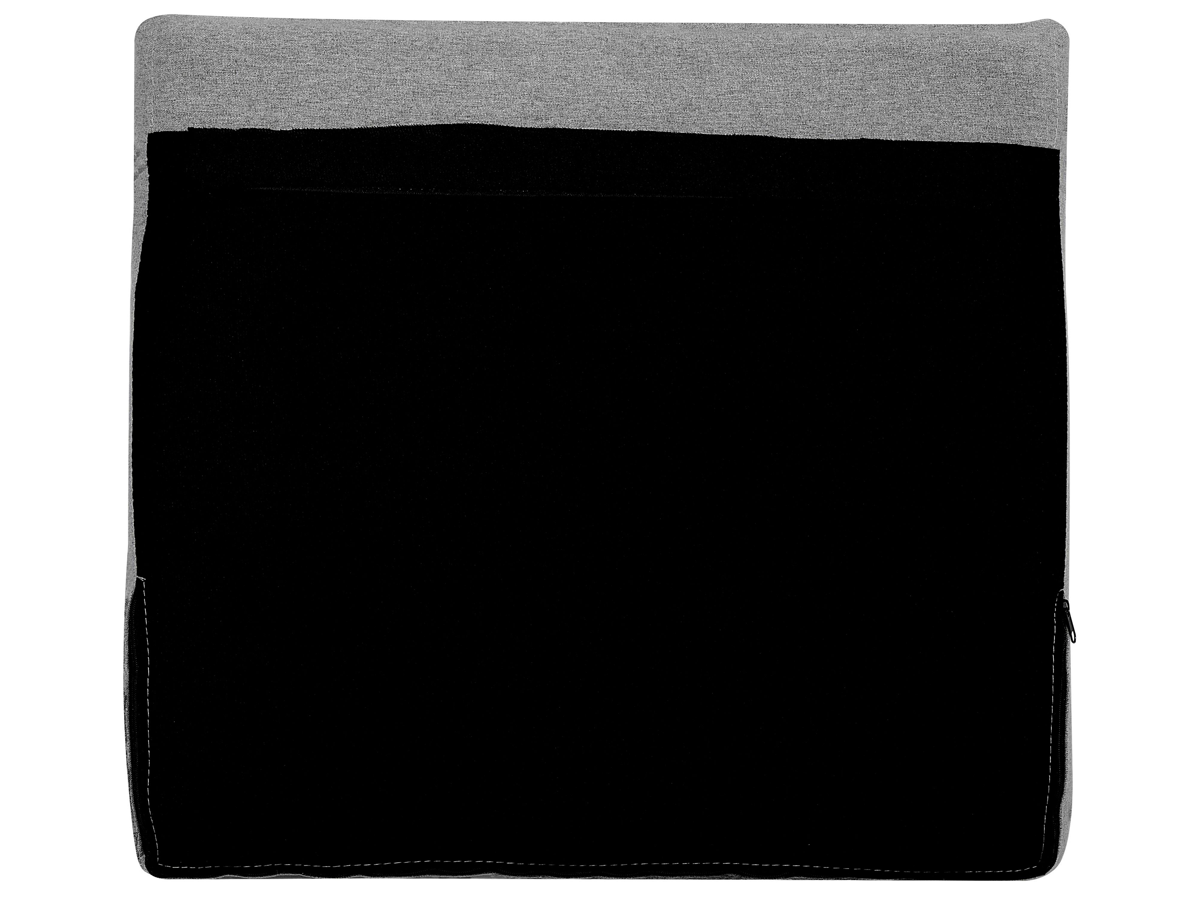 Sofa 2-osobowa szara VISSLAND