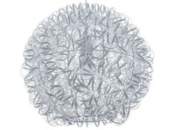 Riippuvalaisin alumiini hopea MALAS