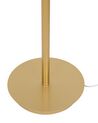 Lámpara de mesa LED de metal dorado 45 cm AKAN_741767