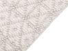 Teppich Wolle hellbeige 200 x 300 cm Kurzflor ALUCRA_856186