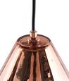Metal Pendant Lamp Copper JAPURA_680352