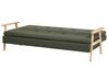 Canapé-lit en tissu vert TJORN_902854