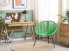 PE Rattan Accent Chair Green ACAPULCO_816287