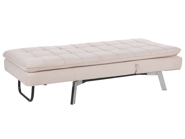 Chaise longue versione sinistra GONESSE Velluto Blu | Leroy Merlin