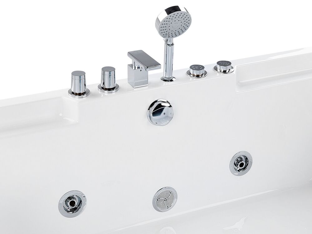 Whirlpool wit 170 x 120 cm HUARAZ Gratis Levering