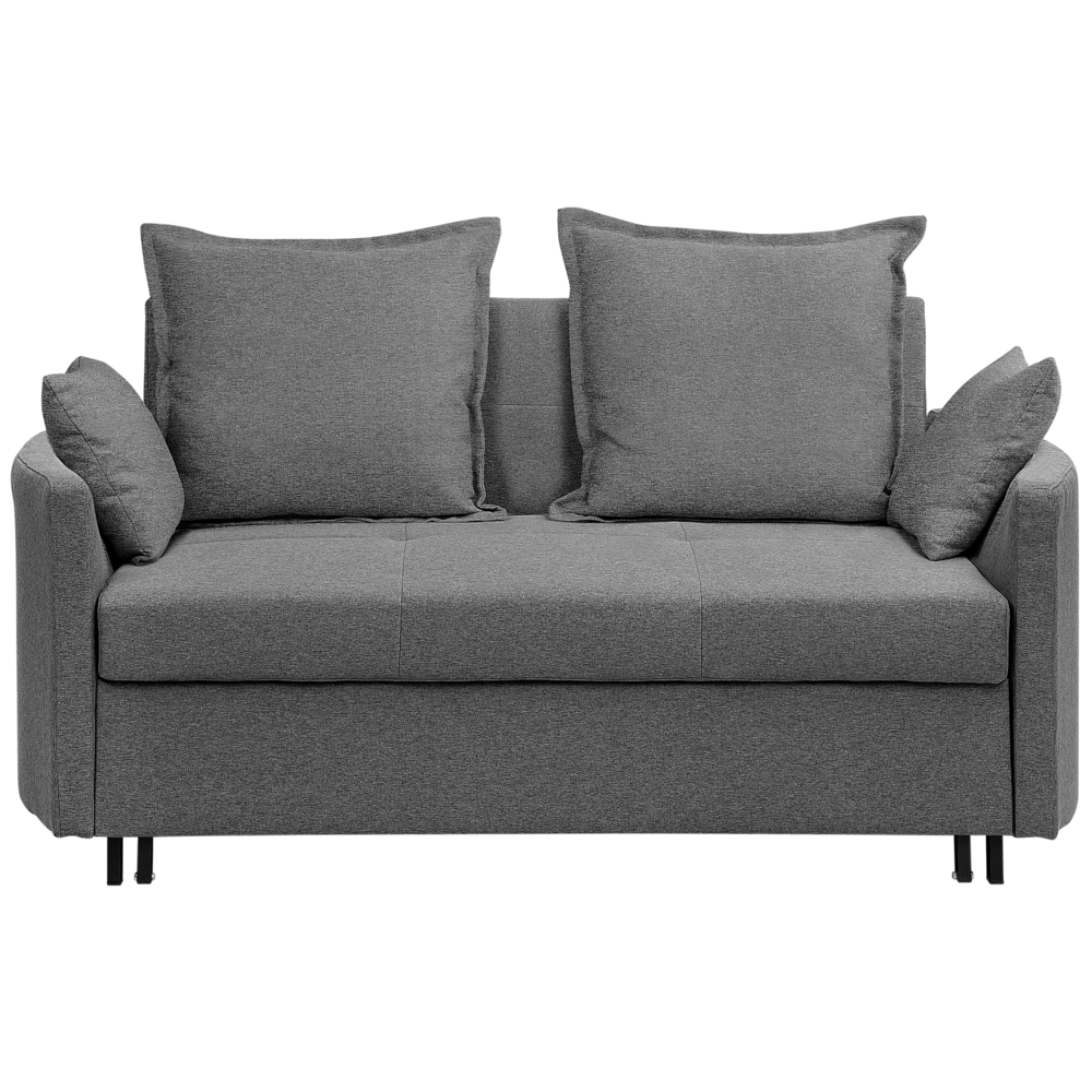 Sofa rozkładana szara HOVIN