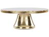 Marble Cake Stand White and Gold GREWENA_910630