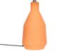 Keramická stolná lampa oranžová LAMBRE_878593