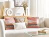Conjunto de 2 almofadas decorativas em algodão laranja 45 x 45 cm DEUTZIA_843519