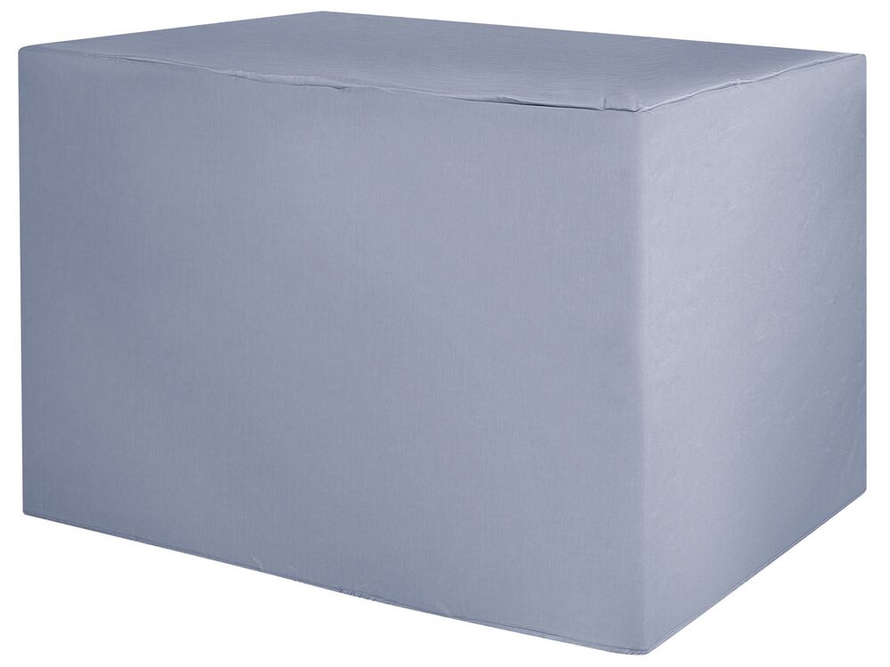 Regenschutz für Gartenmöbel grau 210x150x90 cm | Beliani.de