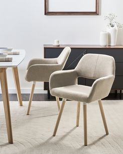 Tuoli kangas ruskeanharmaa 2 kpl CHICAGO Tuoli kangas ruskeanharmaa 2 kpl CHICAGO