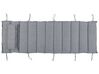 Coussin gris pour chaise longue 180 x 60 cm BRESCIA_760703