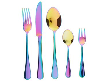 30 Piece Cutlery Set Multicolour FUSILLI