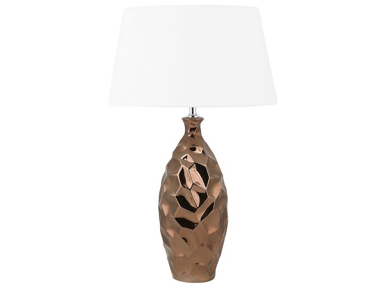 Ceramic Table Lamp Copper TORI_731605