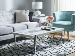 Sohvapöytä valkoinen TULSA Sohvapöytä valkoinen TULSA