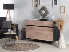 Lipasto musta/puu SYDNEY Lipasto musta/puu SYDNEY