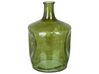 Bloemenvaas groen glas 35 cm KERALA_830545