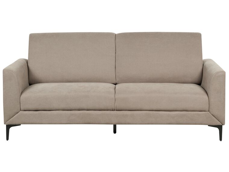 3-istuttava sohva kangas ruskeanharmaa FENES_897937