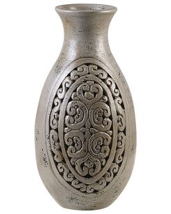 Koristemaljakko terrakotta harmaa 51 cm MEGARA