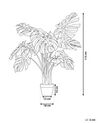 Kunstpflanze im Blumentopf 113 cm MONSTERA PLANT_775248