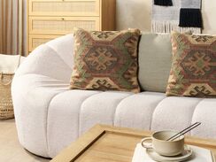 Koristetyyny juutti monivärinen 45 x 45 cm CUMBUM