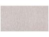 Teppich Baumwolle beige 80 x 150 cm Kurzflor DERINCE_481722