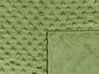 Housse de couverture lestée 150 x 200 cm vert CALLISTO_891812