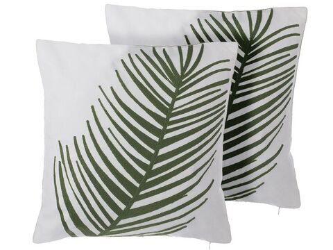 leaf pattern cushions