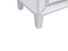 3 Drawer Mirrored Chest Silver BREVES_850771