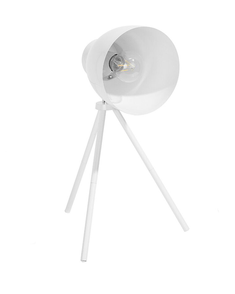 Metal Table Lamp White TAMEGA_698118