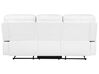 Sofa Set Kunstleder weiß 6-Sitzer verstellbar BERGEN_681593