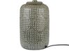Bordslampa i keramik grå MUSSEL_849281