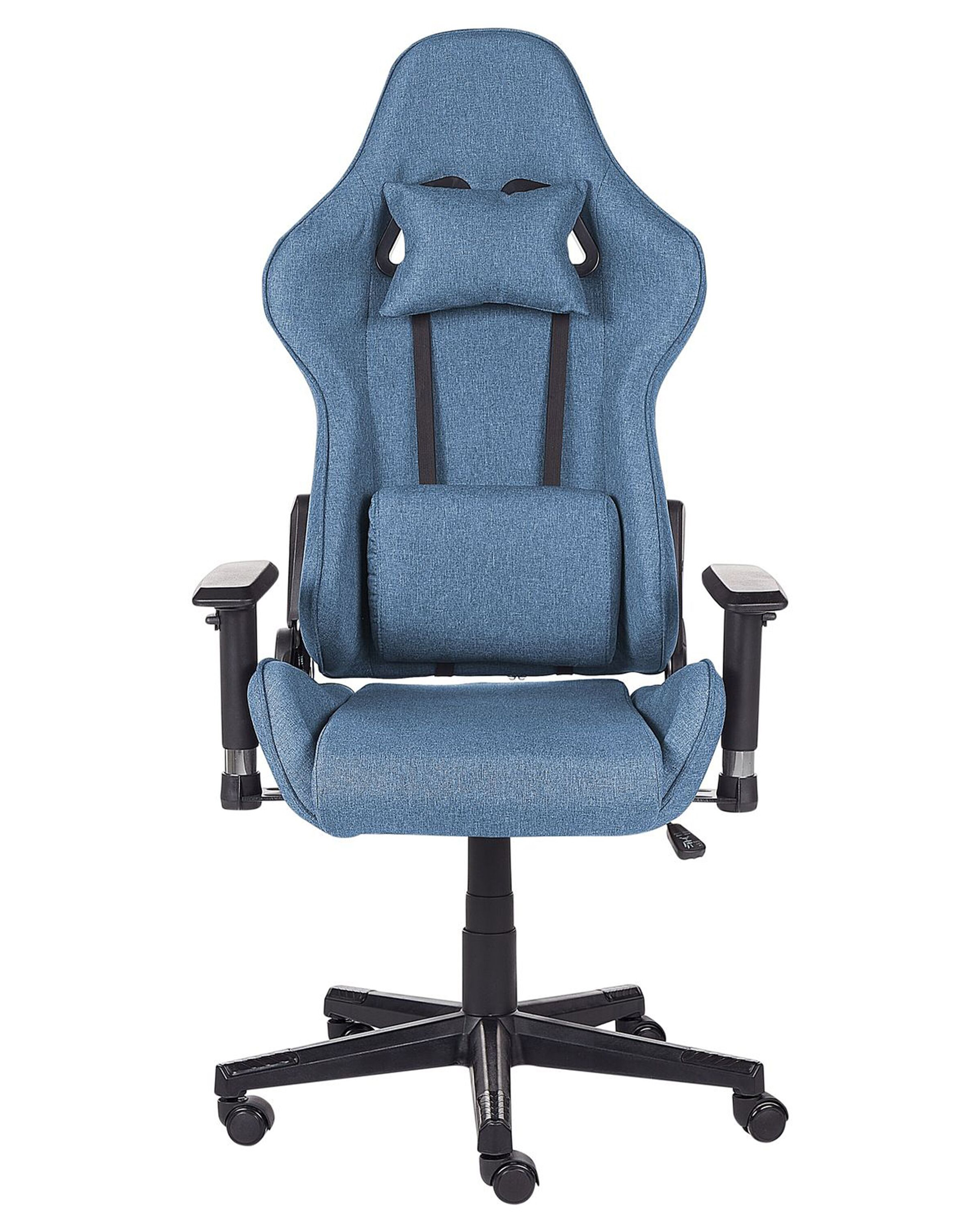 Krzesło biurowe regulowane niebieskie WARRIOR_852050
