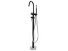 Freestanding Bath Mixer Tap Black with Silver TUGELA_813495