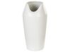 Dekoratívna kameninová váza 33 cm biela APAMEA_867880
