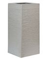 Bloempot taupe 33 x 33 x 70 cm DION_896517