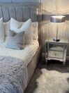 2 Drawer Mirrored Bedside Table TIGY_832716
