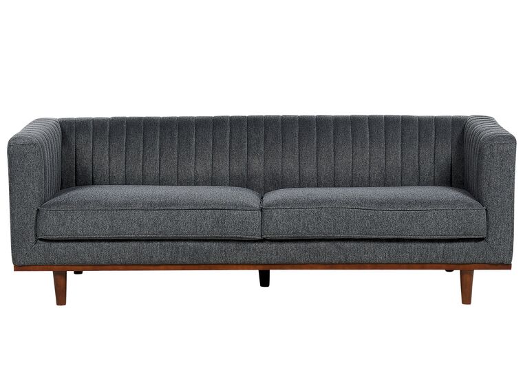 3-istuttava sohva kangas tummanharmaa SKAULE_886995