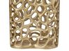 Vaso decorativo em metal dourado 33 cm SANCHI_823016